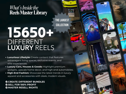 Reels Master Library: 15,650+ Luxury Reels