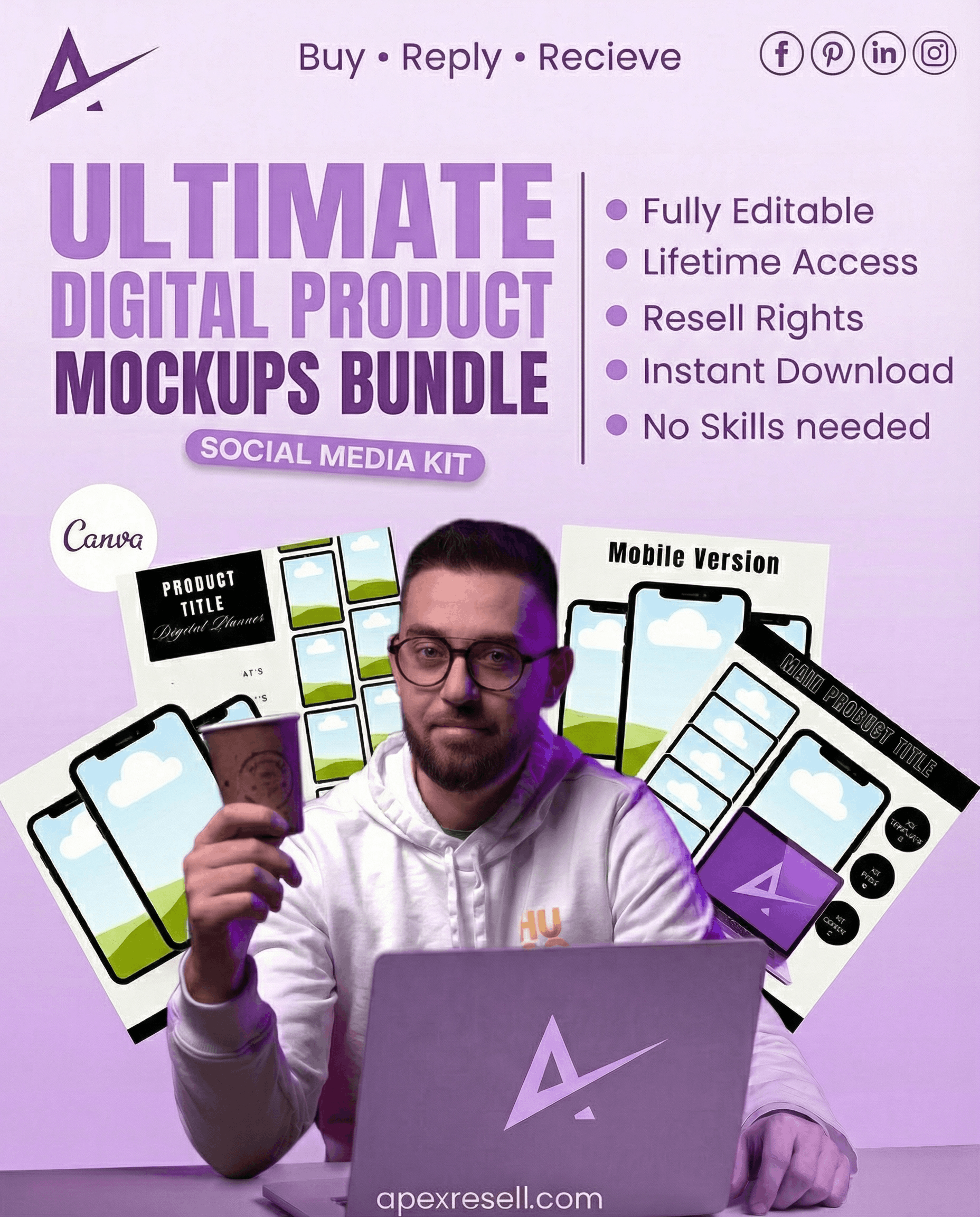 Ultimate Digital Product Mockups Bundle