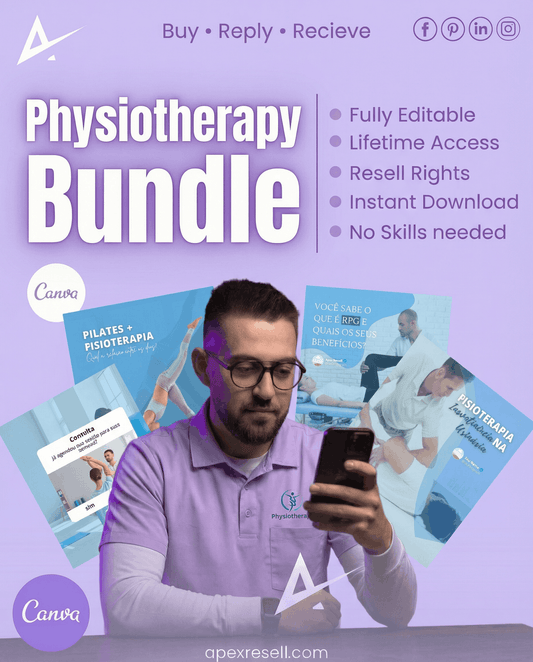 Physiotherapy Canva Bundle