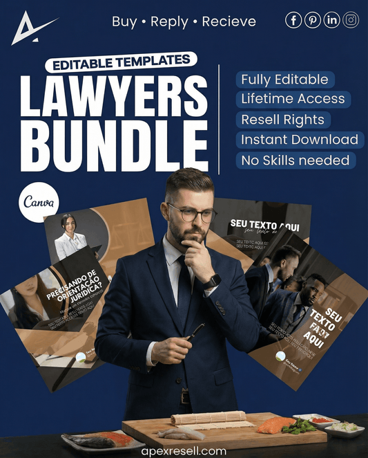 Lawyers Canva Bundle