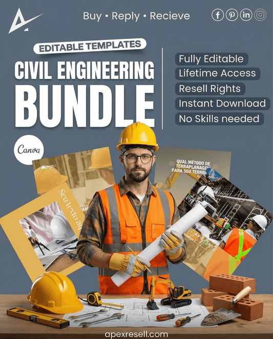 Civil Engineering Canva Bundle