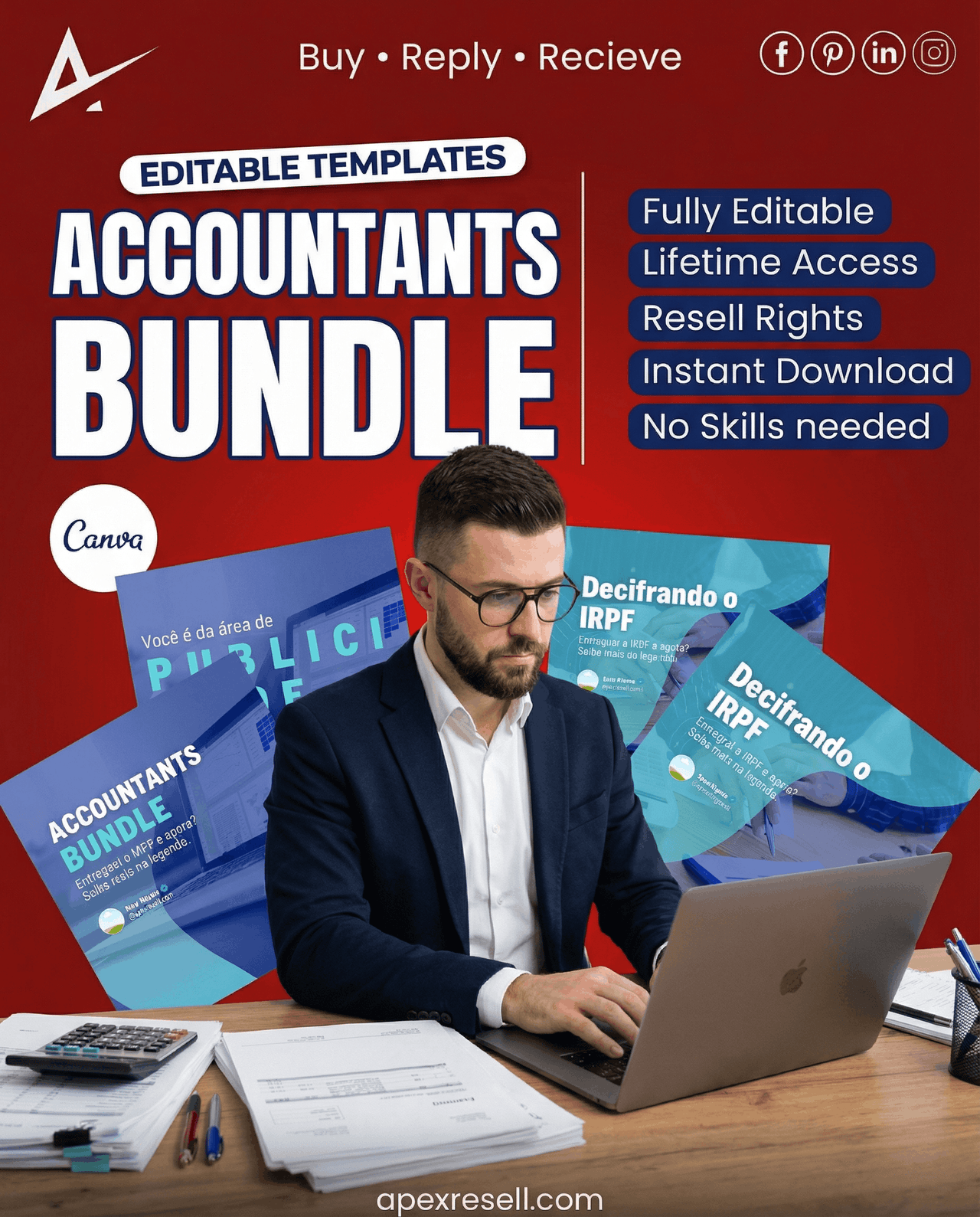 Accountants Canva Bundle