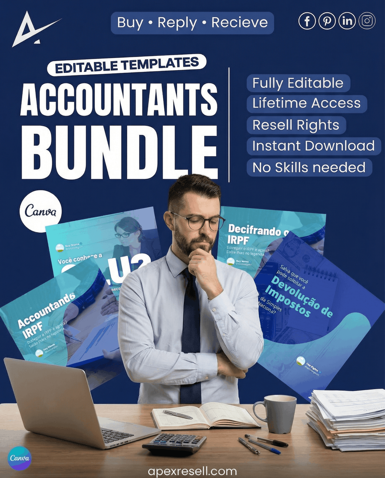 Accountants Canva Bundle
