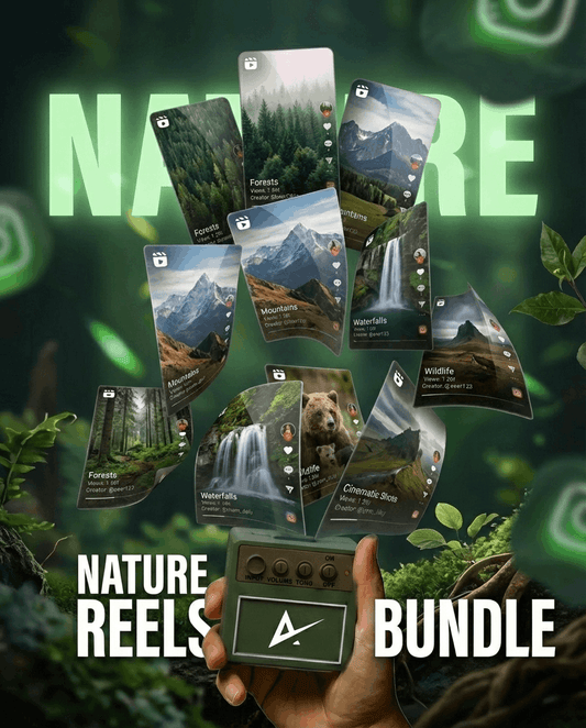 Reels Master Library: 3,370+ Nature Reels
