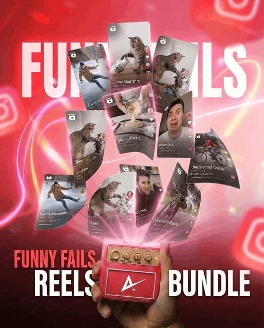 Reels Master Library: Funny Fails Reels