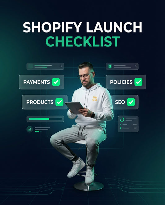SHOPIFY LAUNCH CHECKLIST
