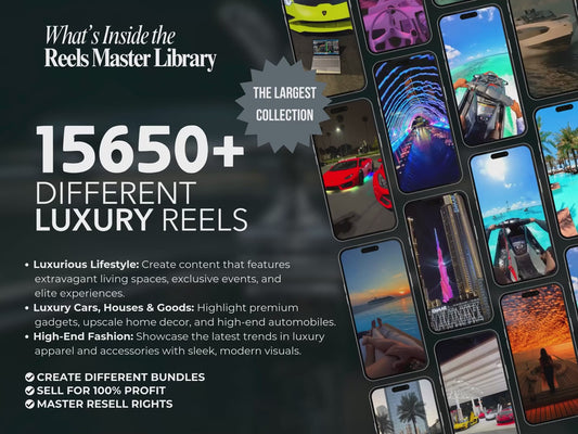 Reels Master Library: 15,650+ Luxury Reels